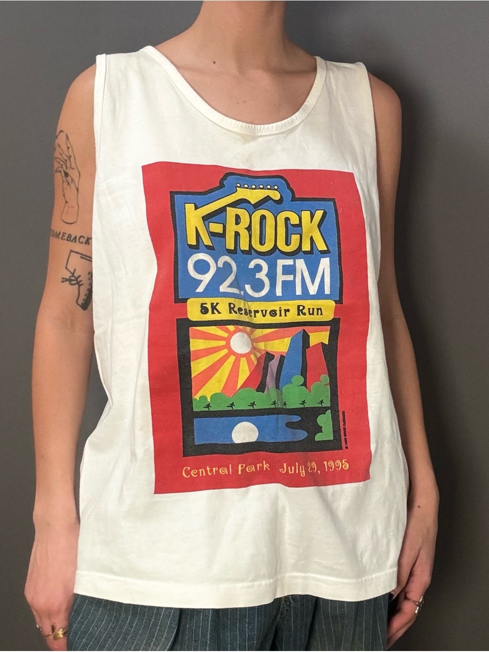 Vintage K-Rock Race Tank